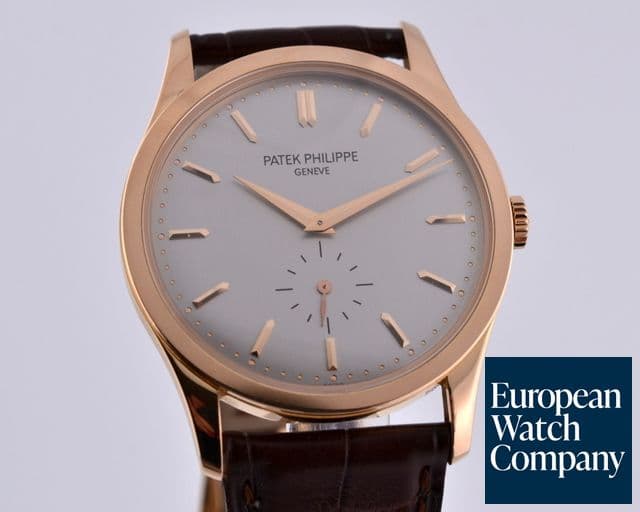 Image of Patek Philippe Calatrava 18k Rose Gold 37MM