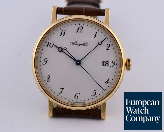 Image of Breguet Classique Enamel Dial Automatic 18K Yellow Gold 38MM