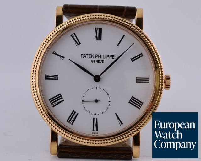 Image of Patek Philippe Calatrava Hobnail Bezel 18K Rose Gold 36MM
