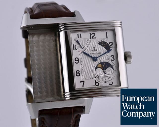 Image of Jaeger LeCoultre Reverso Grande Sun Moon 8 Day SS Deployant 