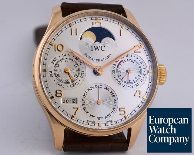Image of IWC Portuguese Perpetual Calendar II 18K RG