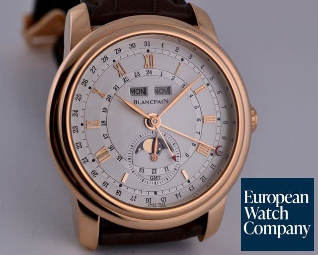 Image of Blancpain Le Brassus Complete Calendar GMT 18K RG