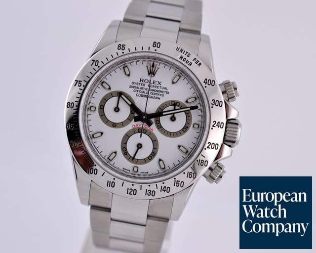 Image of Rolex Daytona SS White Dial