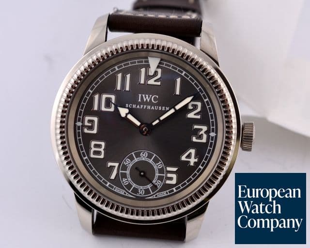 Image of IWC Vintage Collection Pilots Watch 18K White Gold UNWORN