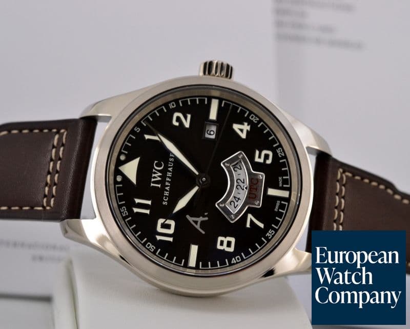 Image of IWC Pilot Saint Exupery UTC 18K White Gold UNWORN
