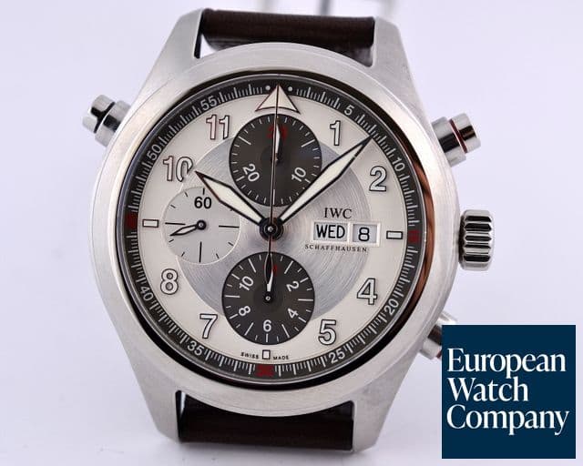 Image of IWC Pilot Spitfire Double Chronograph SS NEW