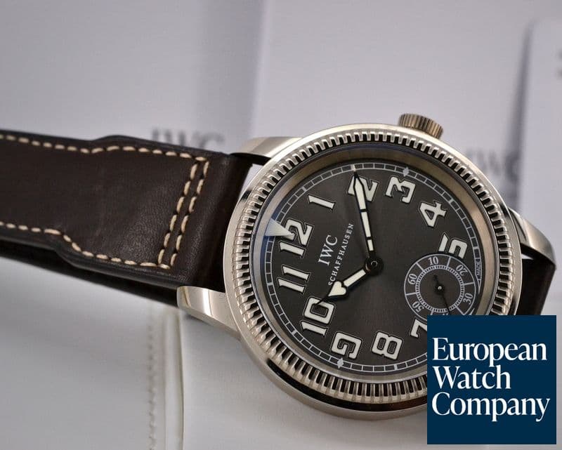 Image of IWC Vintage Collection Pilots Watch 18K White Gold 