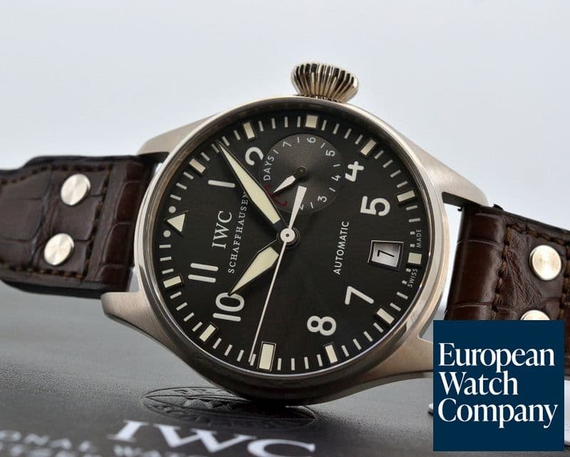 Image of IWC Big Pilot 18K White Gold UNWORN