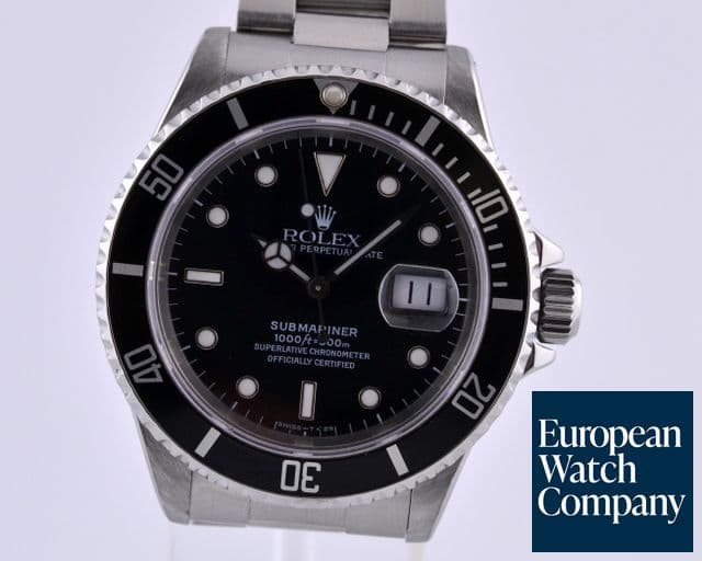 Image of Rolex Submariner SS Black Dial 