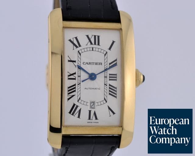 Image of Cartier American Tank XL 18K YG