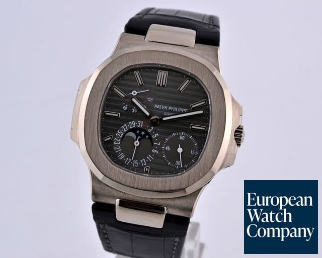 Image of Patek Philippe Nautilus Power Reserve Moonphase 18K WG 