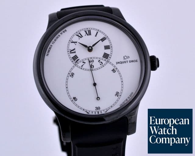 Image of Jaquet Droz Grande Seconde Ceramique White Dial
