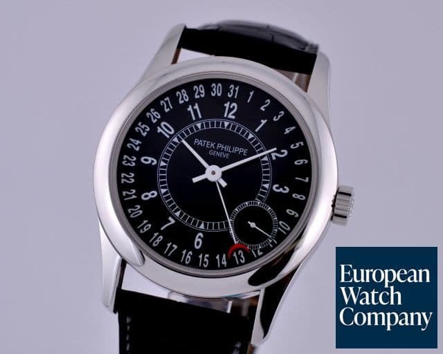Image of Patek Philippe Calatrava Black Dial 18K WG
