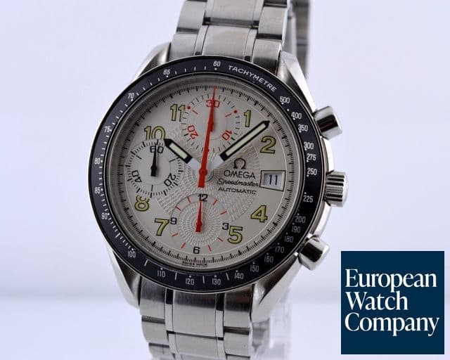 Image of Omega Speedmaster Chronograph White Dial SS / SS