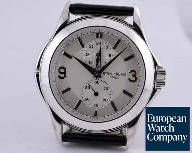 Image of Patek Philippe Travel Time Silver Dial 18K WG