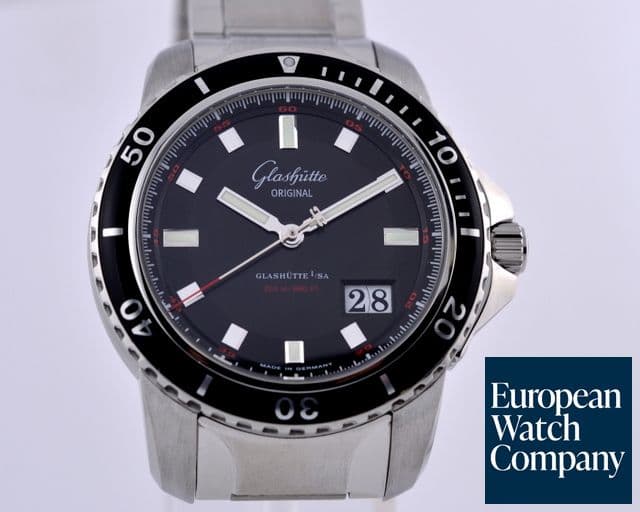 Image of Glashutte Original Sport Evolution Panorama Date SS / SS