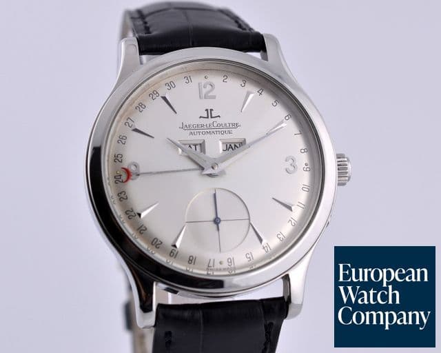Image of Jaeger LeCoultre Master Date SS Silver Dial