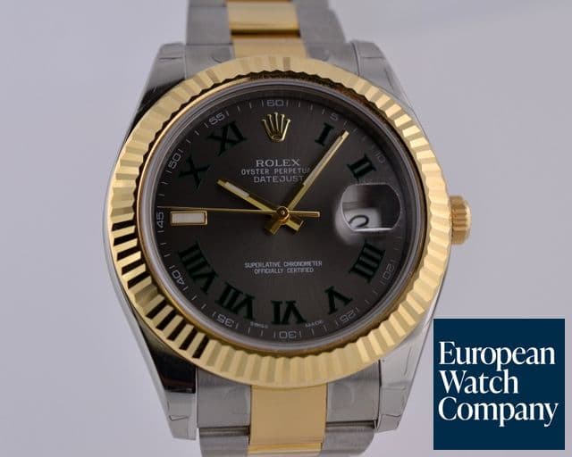 Image of Rolex Datejust II 18K / SS Grey Dial UNWORN