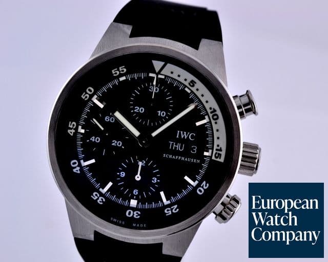 Image of IWC Aquatimer Chronograph SS / Rubber 