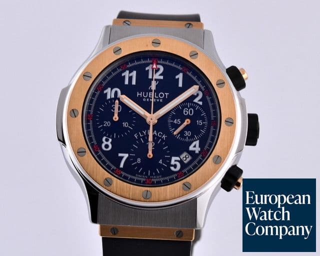 Image of Hublot SuperB Flyback Chronograph SS / 18K RG