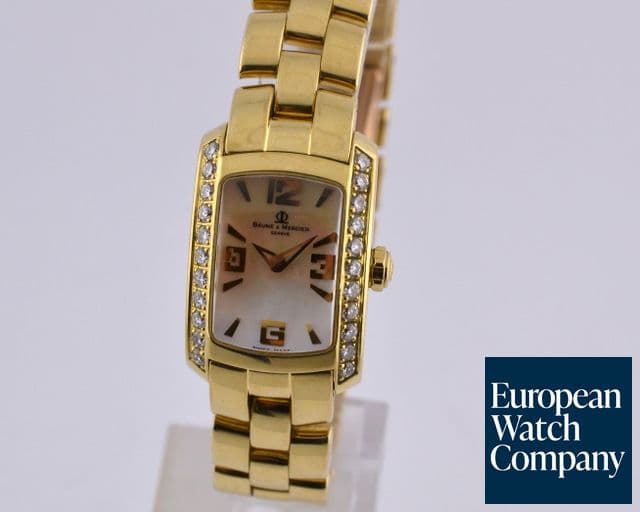 Image of Baume & Mercier Hampton Milleis 18K Quartz