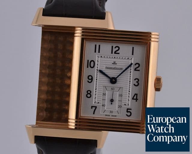 Image of Jaeger LeCoultre Grande Reverso 976 Silver Dial 18K RG
