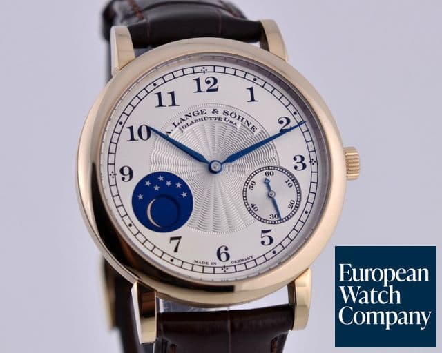 Image of A. Lange and Sohne 1815 Moonphase Honey Gold Hommage to FA Lange