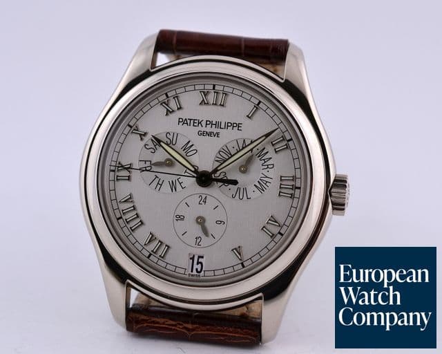 Image of Patek Philippe Annual Calendar Silver Dial 18K WG