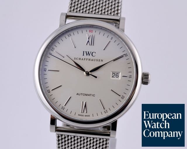 Image of IWC Portofino Automatic 
SS/SS Silver Dial 40MM