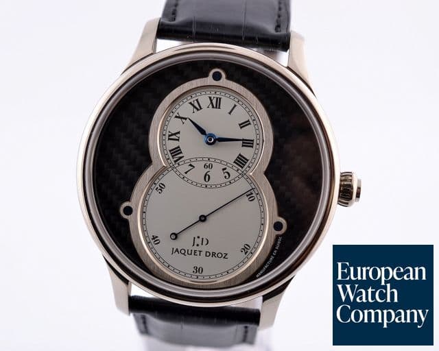 Image of Jaquet Droz Grande Seconde Carbon Dial 18K WG
