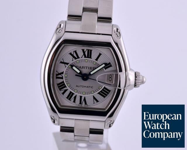 Image of Cartier Roadster Mid-Size SS/SS Silver Dial