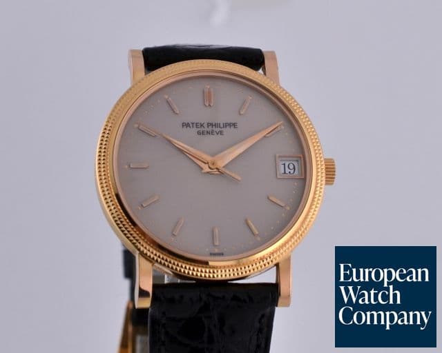 Image of Patek Philippe Calatrava 18K RG Automatic Ivory Dial