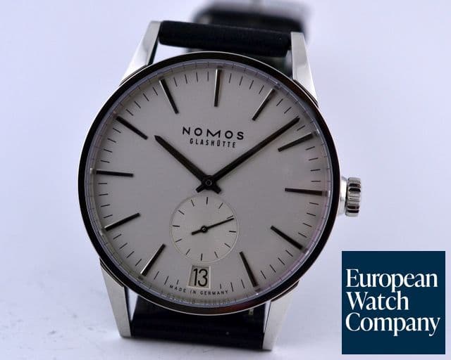 Image of Nomos Zurich Datum SS Silver Dial NEW