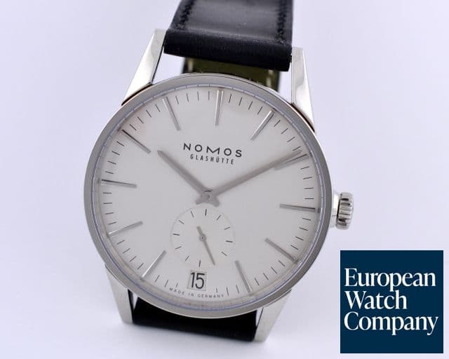 Image of Nomos Zurich Datum SS Silver Dial NEW