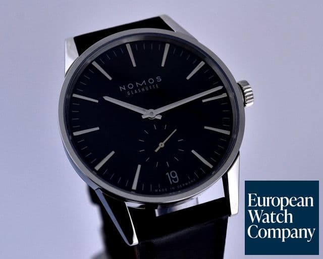 Image of Nomos Zurich Datum SS Black Dial 
