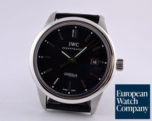Image of IWC Ingenieur Vintage Collection Black Dial SS 