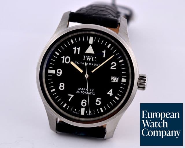 Image of IWC Mark XV SS / Strap Black Dial 