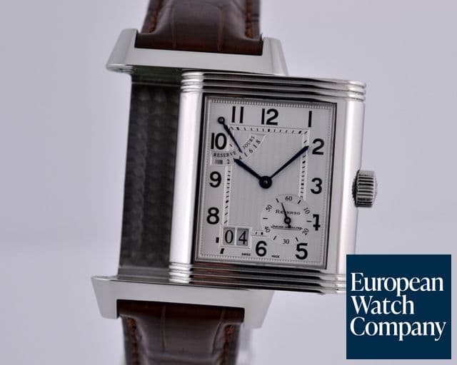 Image of Jaeger LeCoultre Grande Date Reverso SS / Alligator 