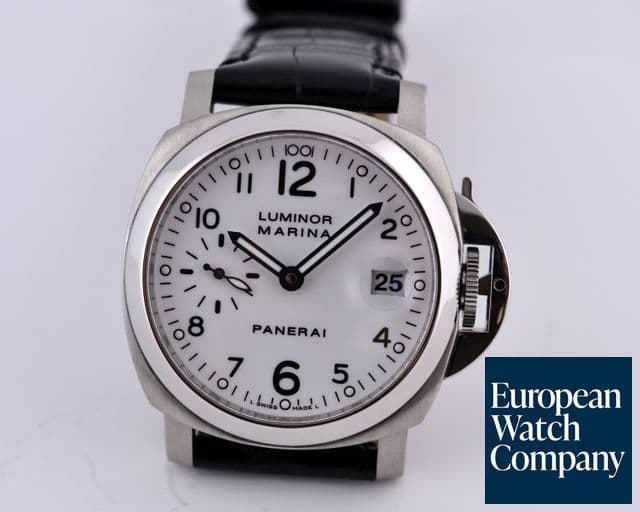 Image of Panerai Luminor Marina SS White Dial 40MM