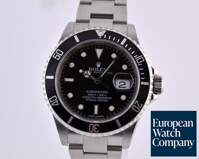 Image of Rolex Submariner SS Black Dial 