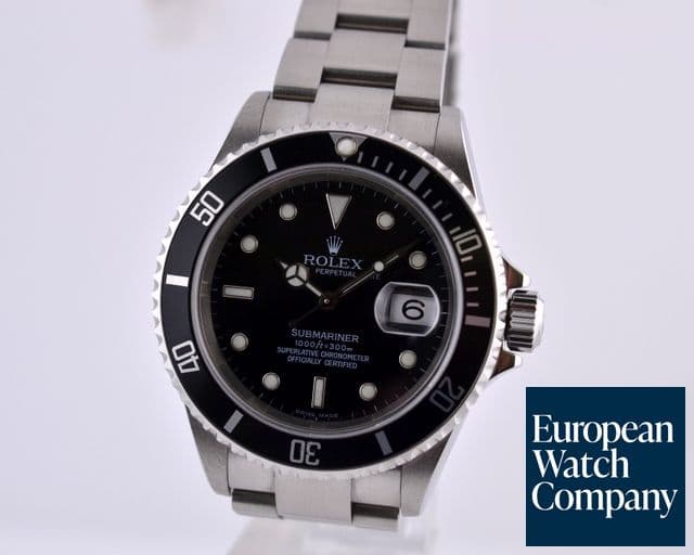 Image of Rolex Submariner SS Black Dial 