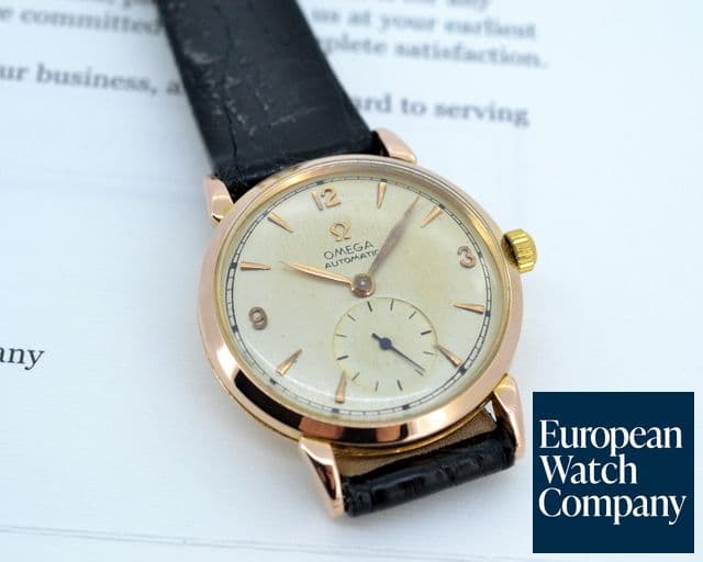 Image of Omega Vintage 18K RG Automatic Bumper Movement