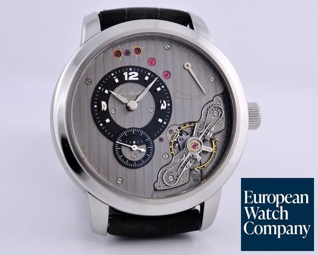 Image of Glashutte Original PanoInverse XL SS Grey Dial 