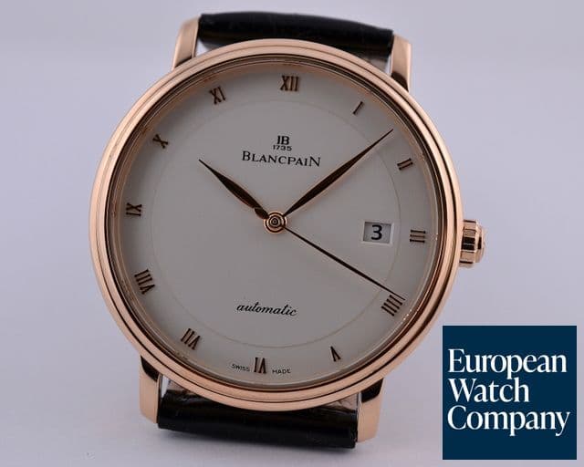 Image of Blancpain Ultra Slim Villeret Automaitc 18K RG 38MM