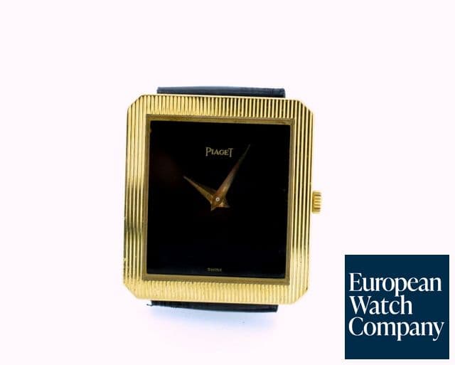 Image of Piaget Small Protocole Manual YG Black Dial