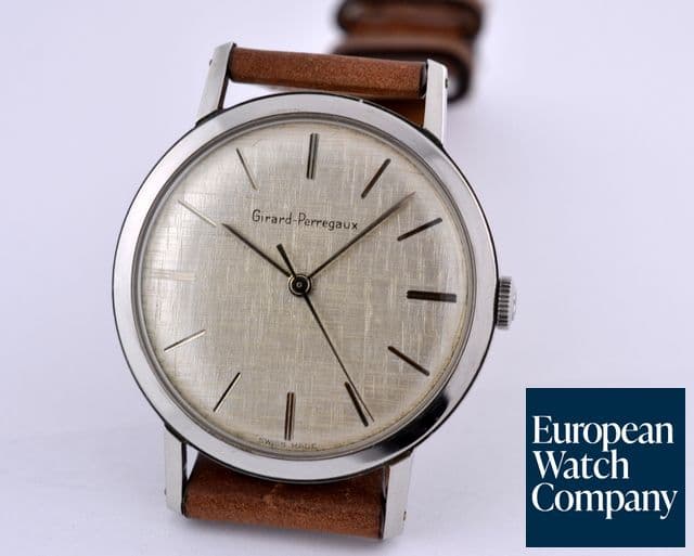 Image of Girard Perregaux Vintage SS Silver Dial