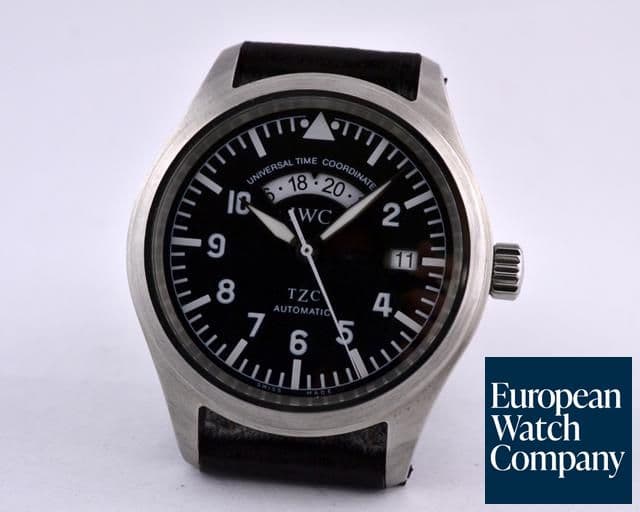 Image of IWC UTC Black Dial SS