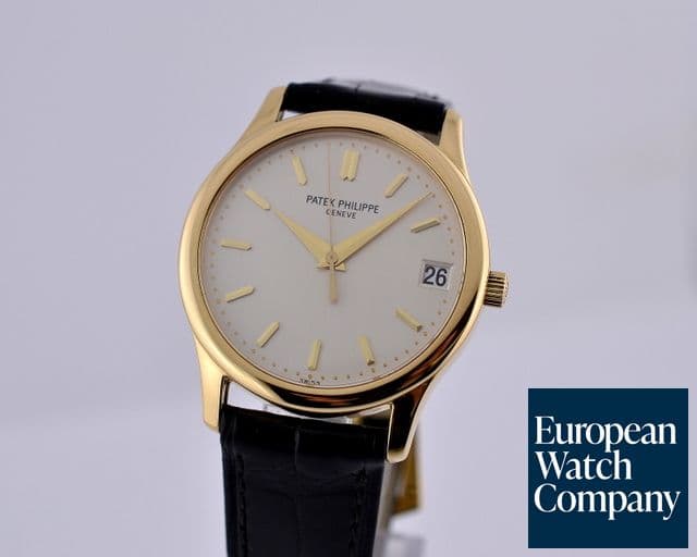 Image of Patek Philippe Calatrava 18K Yellow Gold Automatic 