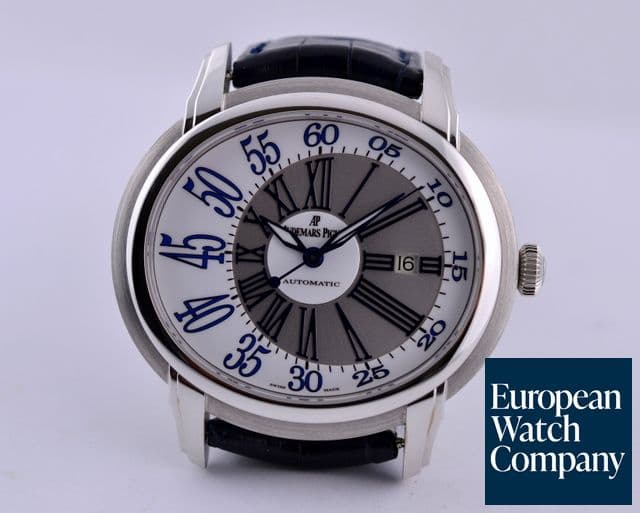 Image of Audemars Piguet Millenary Automatic 18K WG Silver Dial