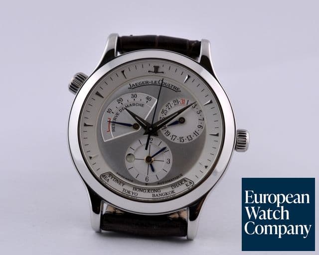 Image of Jaeger LeCoultre Master Geographic SS Silver Dial 